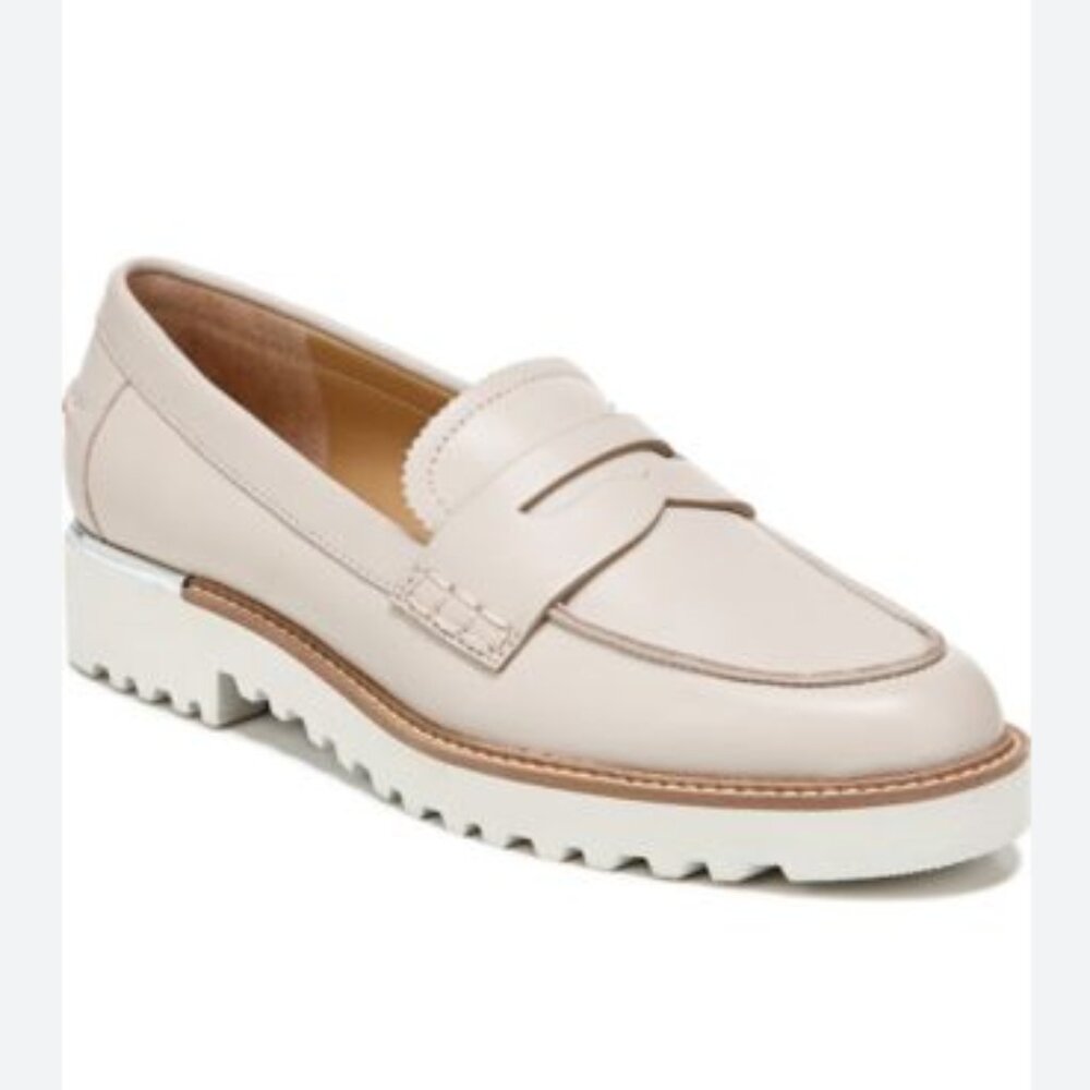Franco Sarto Cream Loafers